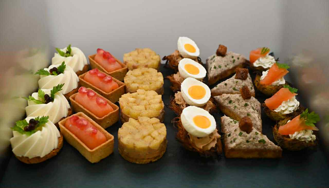 Plateau salé Noël / 12p